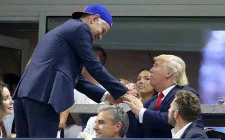 ABD Başkanı Sahnede: Trump, US Open Erkek Finaline Geri Dönüyor