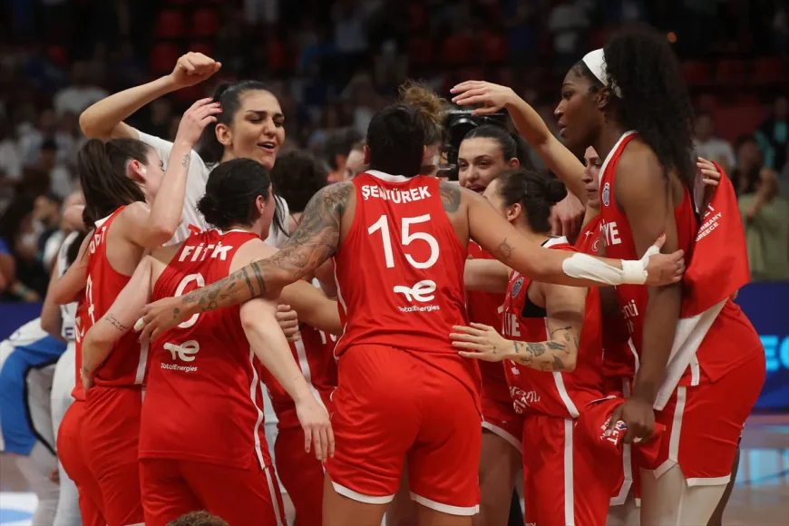 Potanın Perileri’nden Tarihî Başarı: Avrupa Şampiyonası’nda Çeyrek Finale Yükseldik!