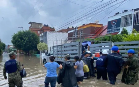 Meksika’yı sarsan sel felaketi: Çok sayıda ölü ve kayıp var